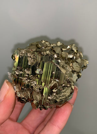 Very Lustrous Pyrite - From Huanzala, Peru