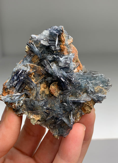 Blue Barite - From Cavnic mine, Romania