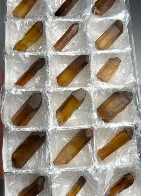 18 Pieces !  Yellow Citrine Lot from Zambia