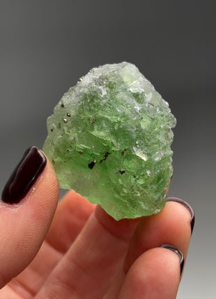 Vivid Green Fluorite from Peru