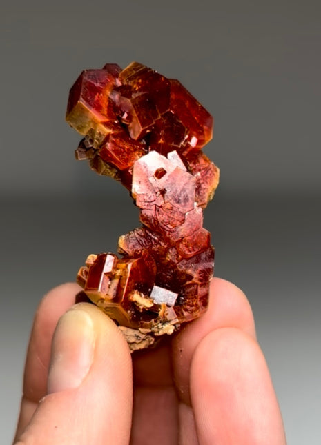 Very High Grade Red Vanadinite