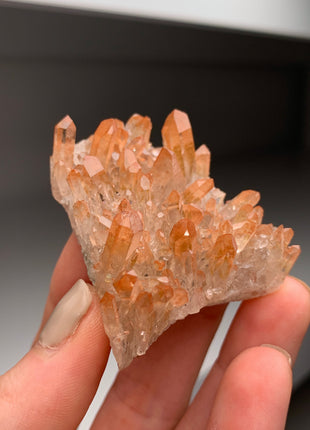 Gemmy Orange Quartz from Saxrönningen, Sweden 🇸🇪