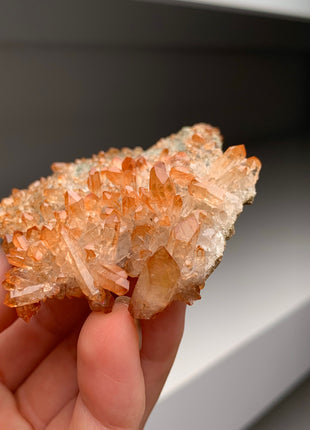 Gemmy Orange Quartz from Saxrönningen, Sweden 🇸🇪