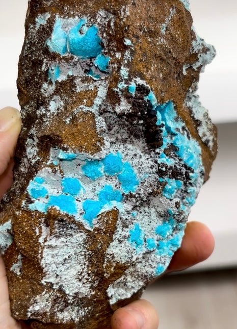 Blue Aurichalcite Specimen PM1201
