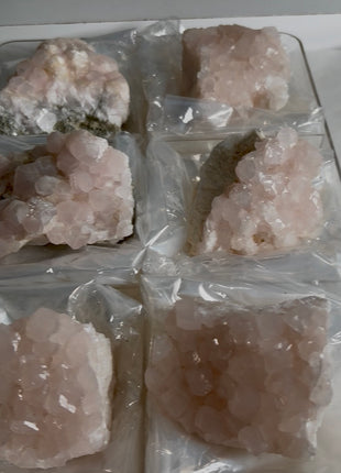 6 Pieces ! Pink Mangonocalcite Lot