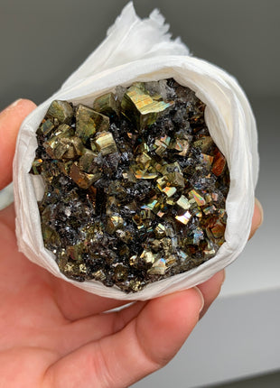 Very High Grade Iridescent Pyrite Lot - 30 Pieces !