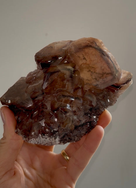 New arrival ! Red Chocolate Calcite