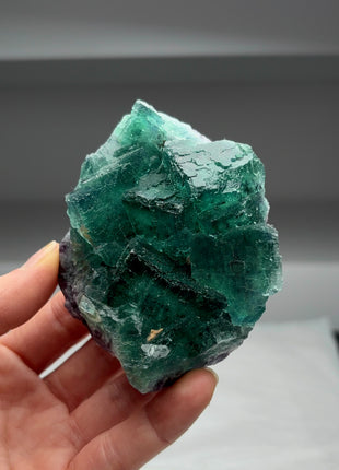 Blue Green Fluorite from Okorusu mine, Namibia