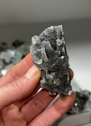 18 Pieces ! Druzy Blue Chalcedony with Apophyllite Lot