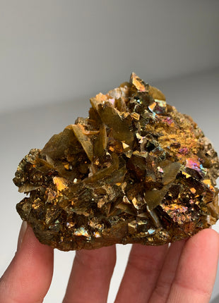 Chalcopyrite with Siderite  🌈 - Kaiwu mine