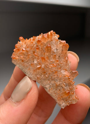 Gemmy Orange Quartz from Saxrönningen, Sweden 🇸🇪