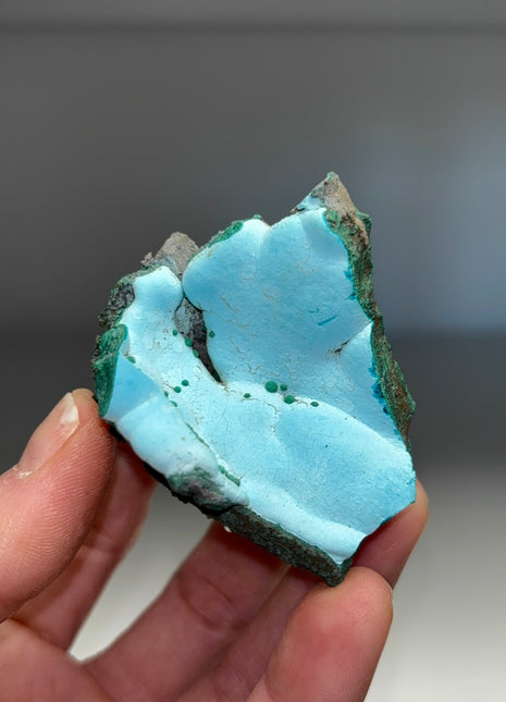 Blue Chrysocolla Specimen - L’etoile du Congo mine