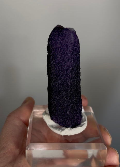 New ! Purple Fluorite Coated Quartz