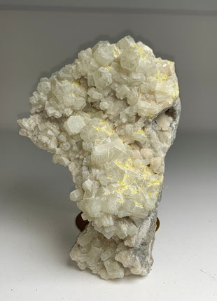 Aragonite with Sulphur - Giumentaro mine - Collection # 118