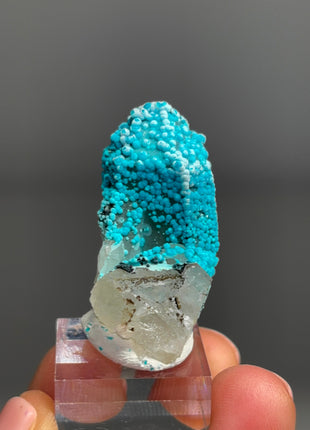 Quartz with Blue Chrysocolla