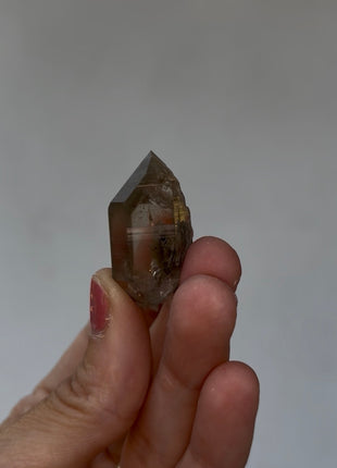 Chlorite Included Quartz - From Chamonix, French Alps