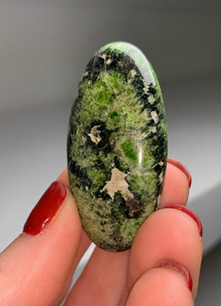 Green Diopside from Russia # PM0105