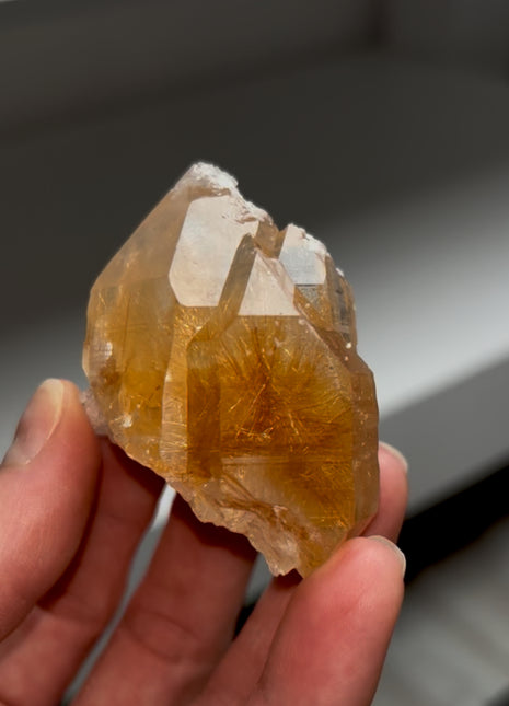 Elestial Golden Rutile Quartz