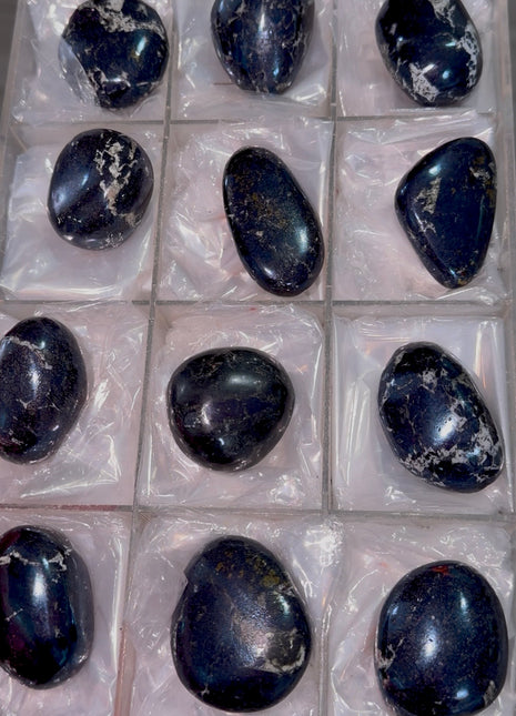 12 Pieces ! Metallic Blue Covellite Lot