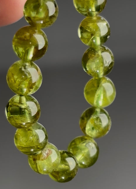 Green Peridot Bracelet BR065