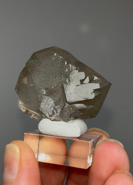 Gwindel Smoky Quartz - From Mont Blanc, France