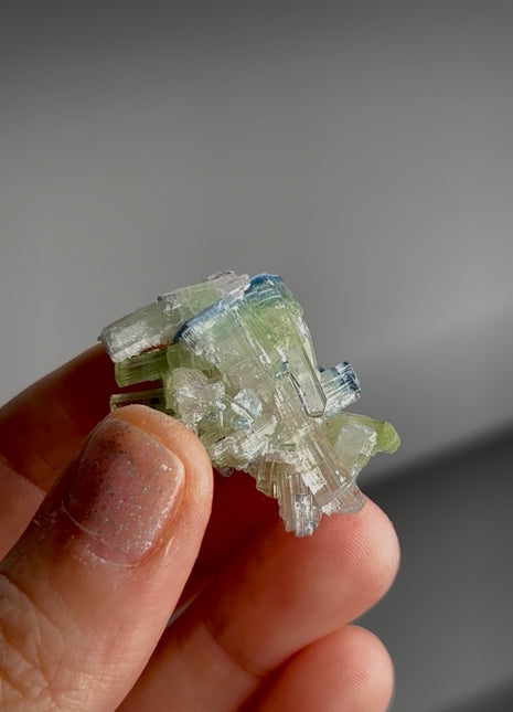 Wow ! Blue Tip Tourmaline