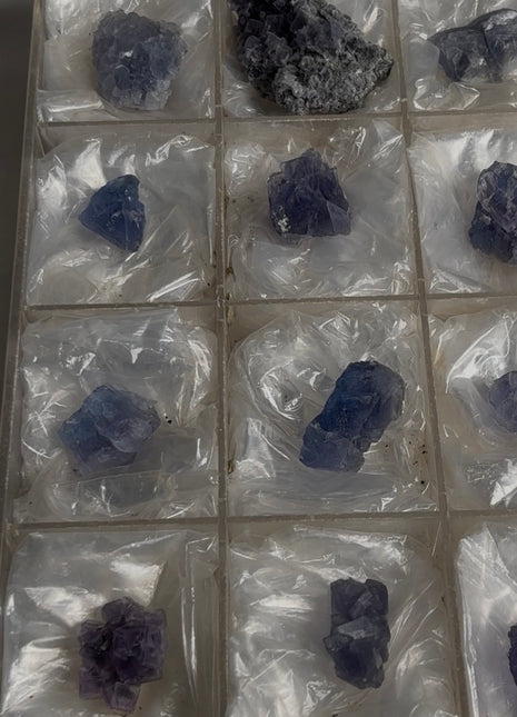 12 Pieces ! Blue Fluorite Lot