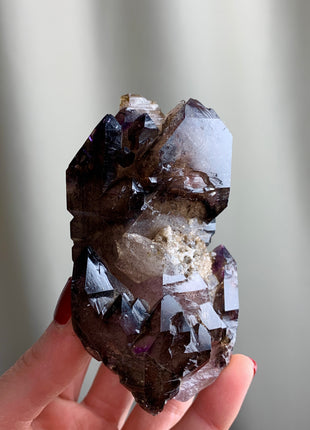 Elestial Smoky Amethyst Scepter - From Chibuku mine, Zimbabwe