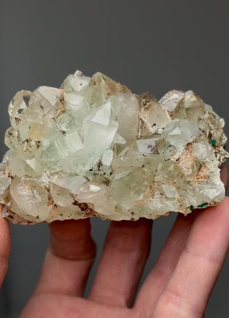 Green Dioptase Quartz