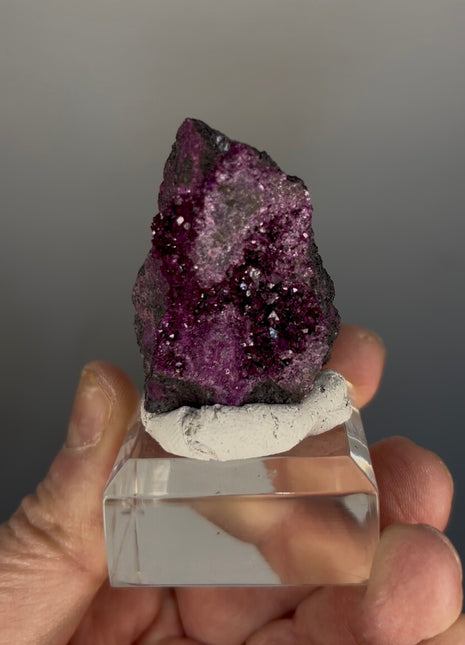 Purple Red Kammererite Specimen