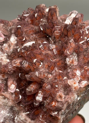 Reddish Pink Cobaltocalcite - From Oumlil mine, Morocco