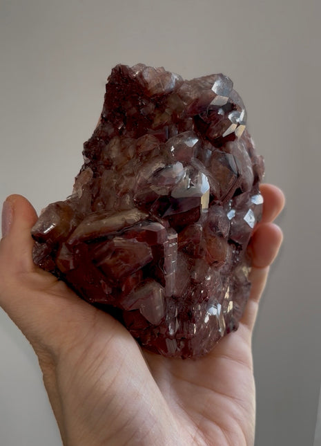 New arrival ! Red Chocolate Calcite