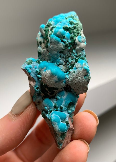 New ! Bubbly Blue Chrysocolla - L’etoile du Congo mine