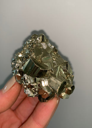 Very High Grade Pyrite from Huanzala, Peru DWS