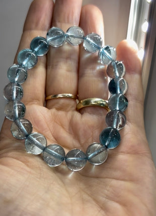 High Grade Blue Topaz Bracelet