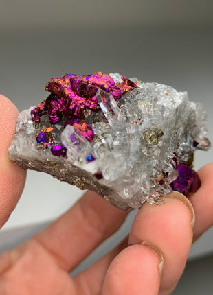 Incredible Chalcopyrite with Quartz - From Baisha Copper mine