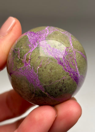 Purple Green Stichtite Sphere