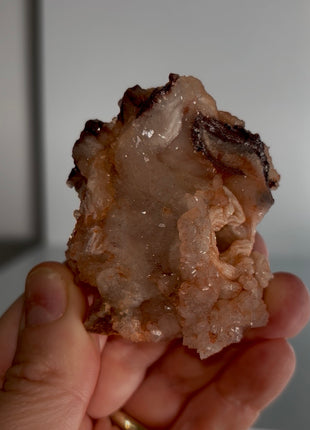Unusual ! Amethyst after Chalcedony Specimen PM1189