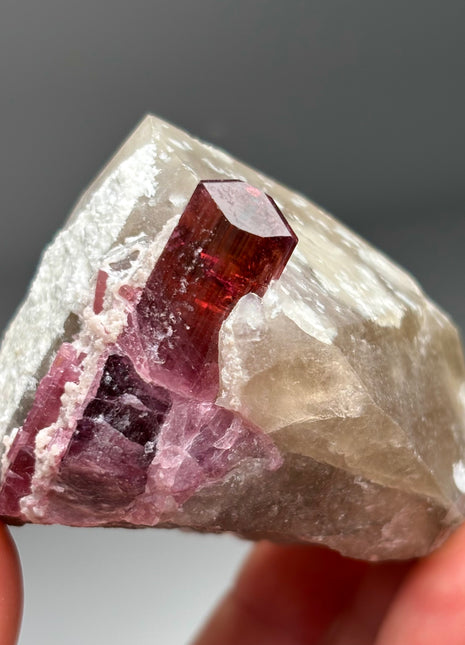 Rubellite Tourmaline with Albite from Russia Collection # 265 *