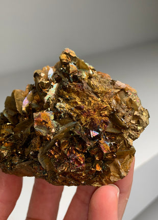 Chalcopyrite with Siderite  🌈 - Kaiwu mine