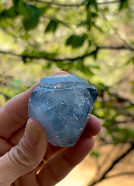 Blue Celestite from Madagascar