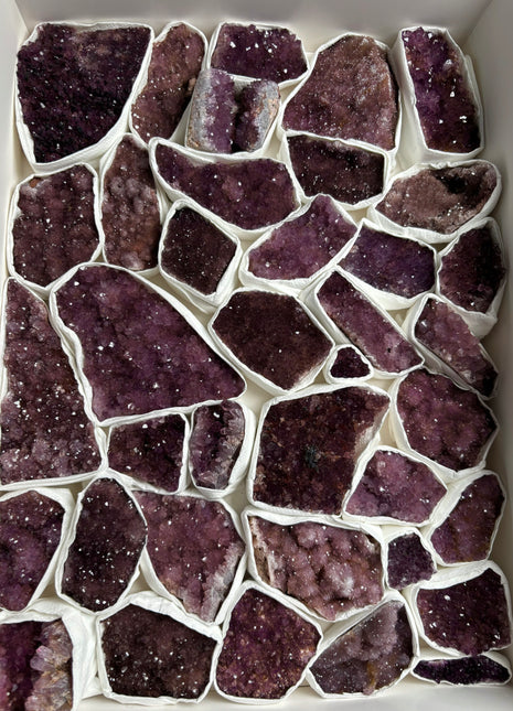 38 Piece Lot ! Amethyst - From Alacam Amethyst Mine - C Grade