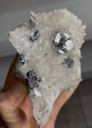 Silvery Galena with Quartz PM1299