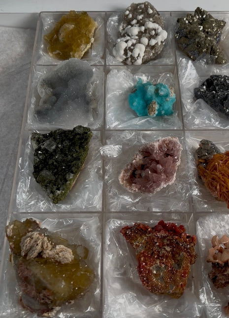 12 Pieces ! Mix Variety Minerals Lot