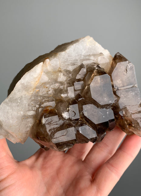 Perfect Elestial Smoky Quartz - From Namibia