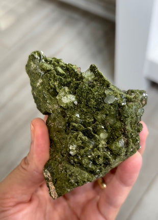 Very High Grade Forest Epidote with Quartz PM1246