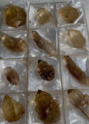 12 Pieces ! Kundalini Citrine Lot from Congo