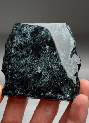 High Grade Specularite Slab from Lake Superior, Michigan
