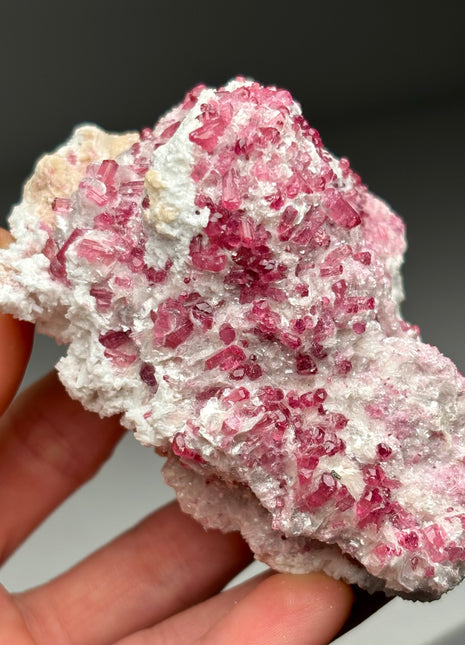 Rubellite Tourmaline with Albite from Russia Collection  # 262