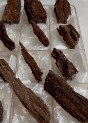 12 Pieces ! Permineralized Fossil Wood Fairy Wood Lot